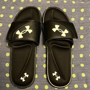 Under Armour slides men 13 sandals